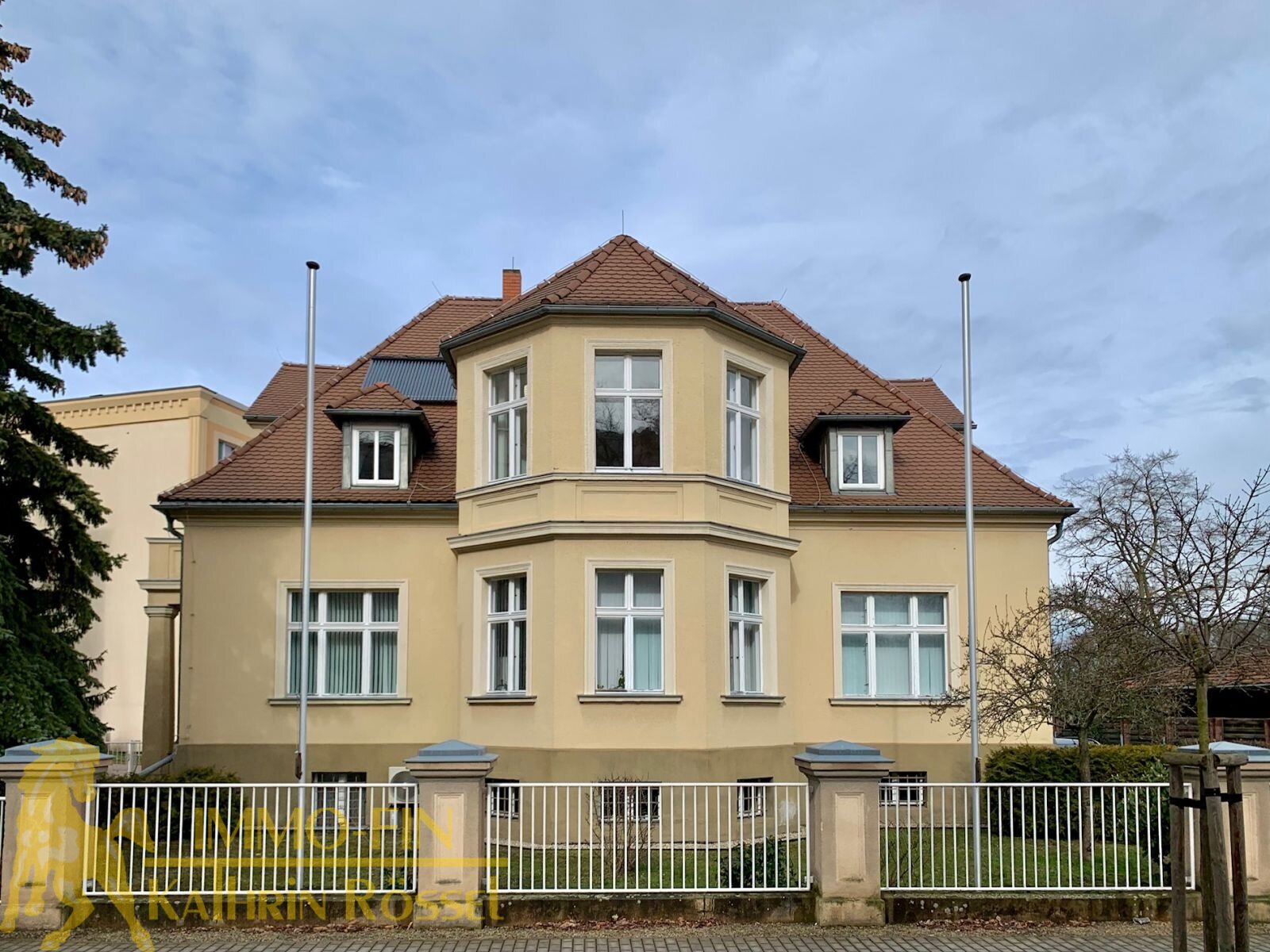 Südansicht der Villa 