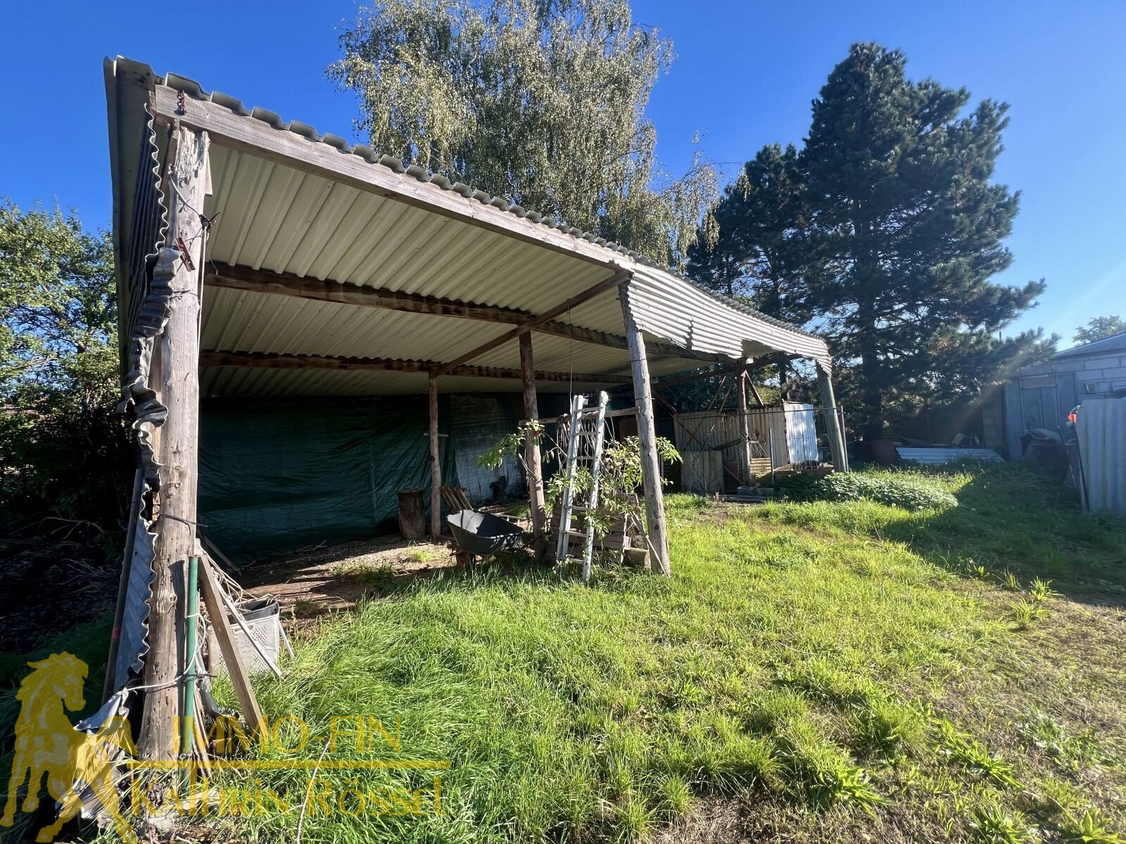 Carport für 2 Großgeräte