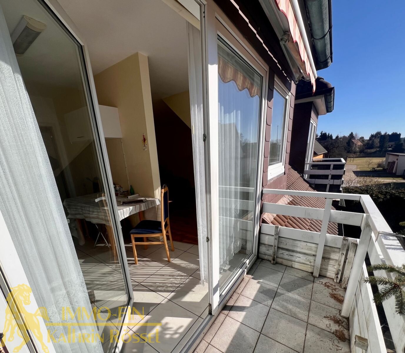 Moderne 2-Raum-Whg. auf dem Lande mit Balkon Moderne 2-Raum-Whg. auf dem Lande mit Balkon